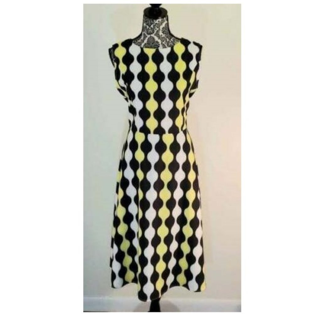 New Light Fashion Sleeveless Swing Dress Retro